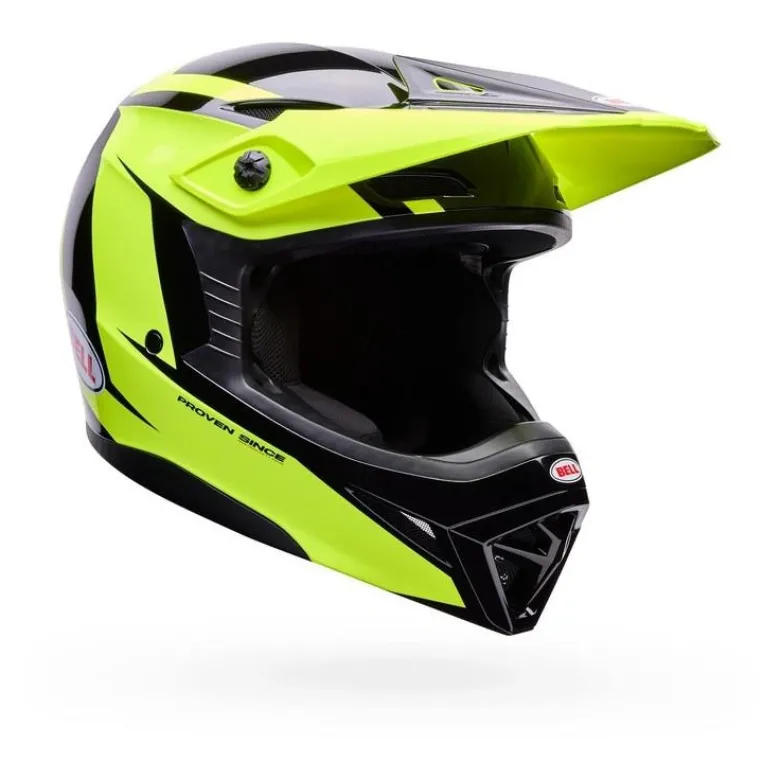 Kask cross BELL MX-10 MIPS TALON YELLOW BLACK żółty fluo czarny
