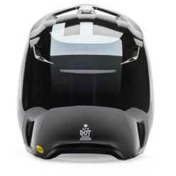 Kask cross dziecięcy FOX JUNIOR V1 SHIELD BLACK czarny