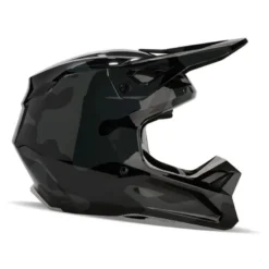 Kask cross dziecięcy FOX JUNIOR V1 BNKR BLACK CAMO czarny szary
