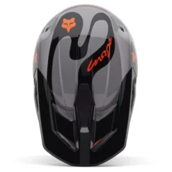 Kask cross FOX V1 EMOTION STEEL GREY szary