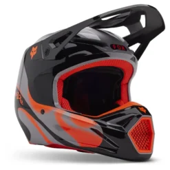 Kask cross FOX V1 EMOTION STEEL GREY szary
