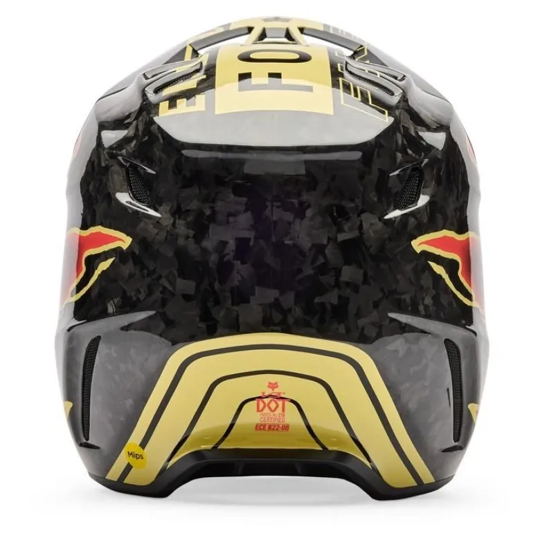 Kask cross FOX V3 RS INNING BLACK czarny