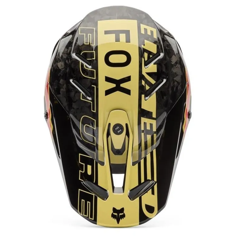 Kask cross FOX V3 RS INNING BLACK czarny