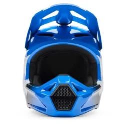 Kask cross FOX V1 SHIELD BLUE niebieski biały