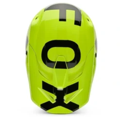 Kask cross FOX V1 SHIELD FLUO YELLOW żółty fluo czarny