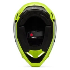Kask cross FOX V1 SHIELD FLUO YELLOW żółty fluo czarny