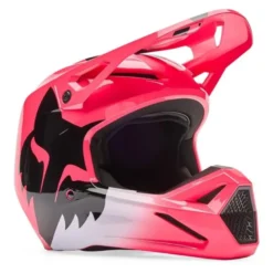 Kask cross FOX V1 SHIELD PINK różowy czarny