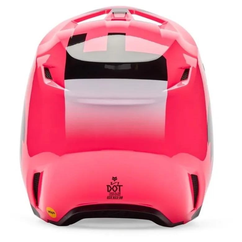 Kask cross FOX V1 SHIELD PINK różowy czarny