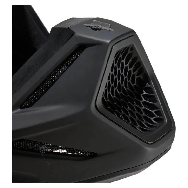 Kask cross FOX V3 SOLID BLACK MATT czarny mat