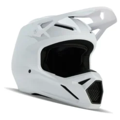 Kask cross FOX V1 SOLID MATTE WHITE biały mat