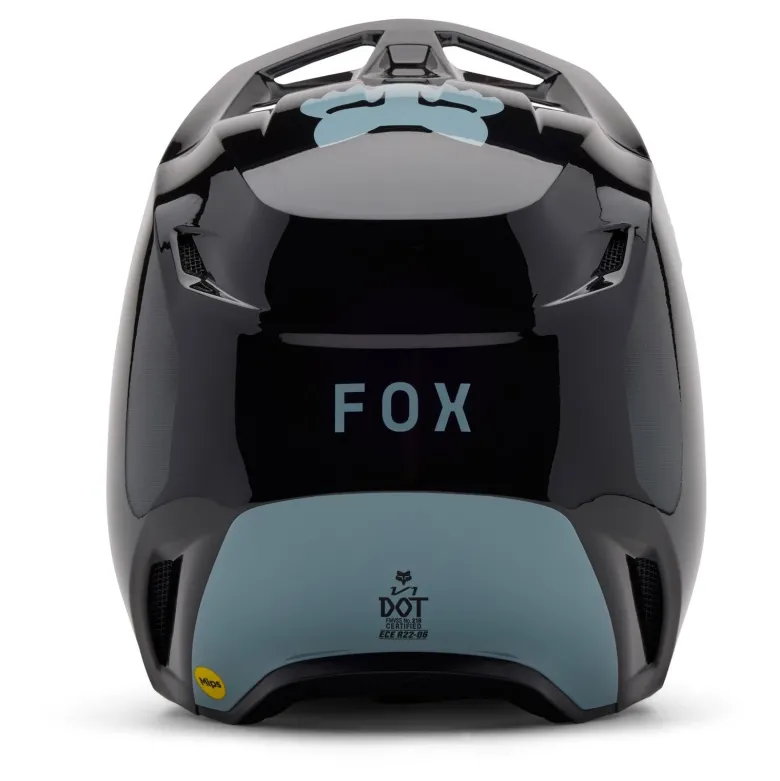 Kask cross FOX V1 TAUNT BLACK czarny
