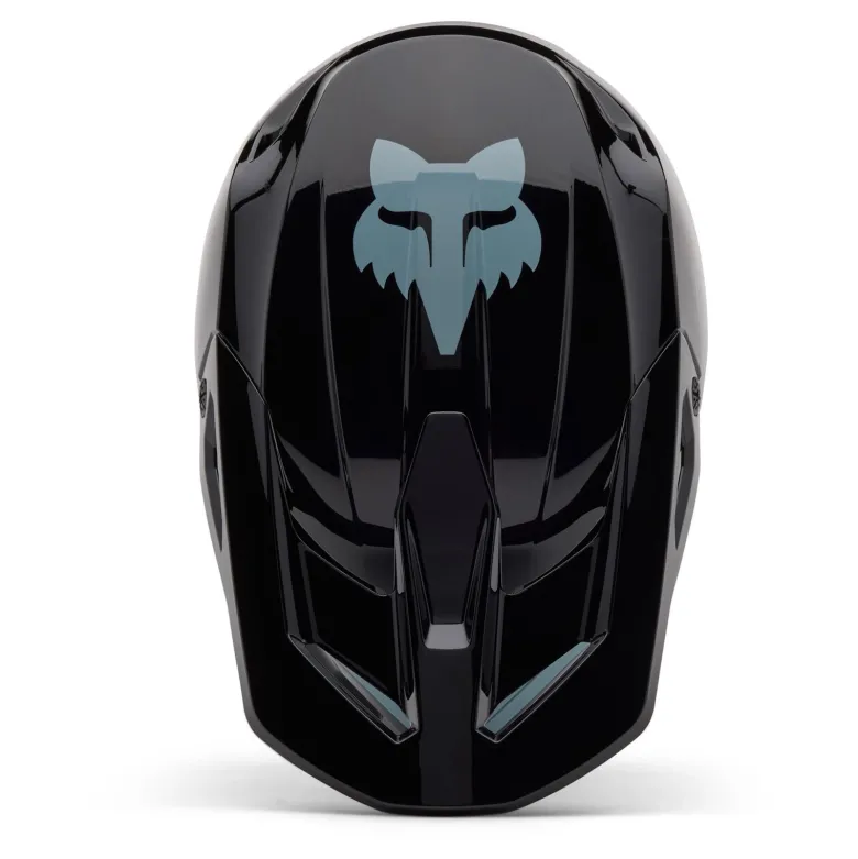 Kask cross FOX V1 TAUNT BLACK czarny