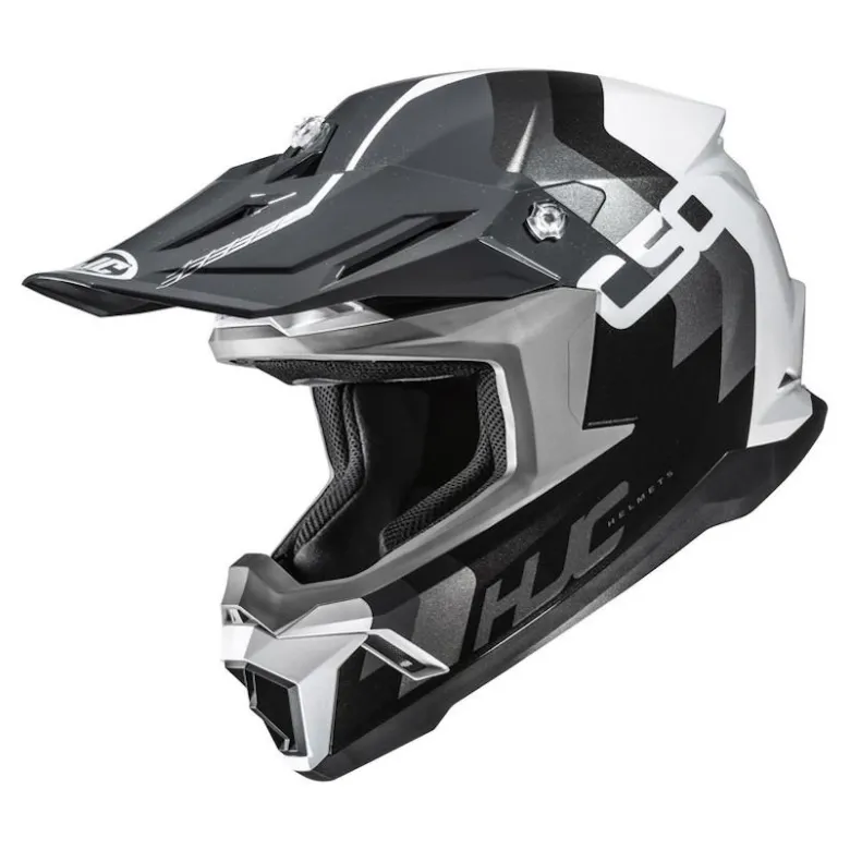 Kask cross HJC C50 PRIMAL GREY/BLACK szary czarny