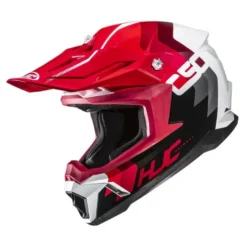 Kask cross HJC C50 PRIMAL RED/WHITE czerwony biały