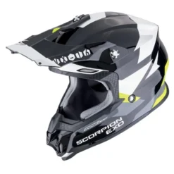 Kask cross SCORPION VX-16 EVO AIR ROD BLACK/NEON YELLOW czarny żółty fluo