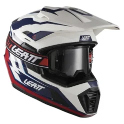 Kask cross z goglami LEATT ADV 7.5 ROYAL BLUE/RED niebieski czerwony