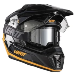 Kask cross z goglami LEATT ADV 7.5 BLACK/ORANGE czarny pomarańczowy
