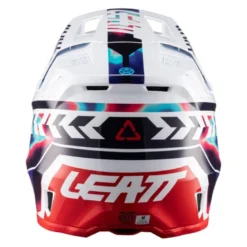 Kask cross z goglami LEATT KIT MOTO 8.5 ROYAL BLUE/RED niebieski czerwony