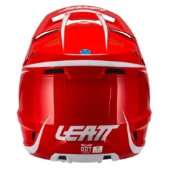 Kask cross z goglami LEATT KIT MOTO 3.5 RED czerwony
