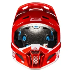 Kask cross z goglami LEATT KIT MOTO 3.5 RED czerwony