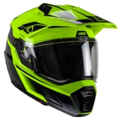 Kask cross z goglami LEATT KIT ADV 8.5 V25 HI-VIZ żółty fluo czarny
