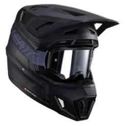 Kask cross z goglami LEATT KIT MOTO 7.5 V24 STEALTH czarny
