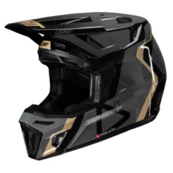 Kask cross z goglami LEATT KIT MOTO 8.5 V25 BLACK czarny