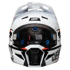 Kask cross z goglami LEATT KIT MOTO 3.5 V25 WHITE biały