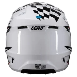 Kask cross z goglami LEATT KIT MOTO 3.5 V25 WHITE biały