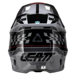 Kask cross z goglami LEATT KIT MOTO 8.5 GREY szary