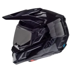 Kask cross z goglami LEATT KIT ADV 8.5 V25 STEALTH czarny