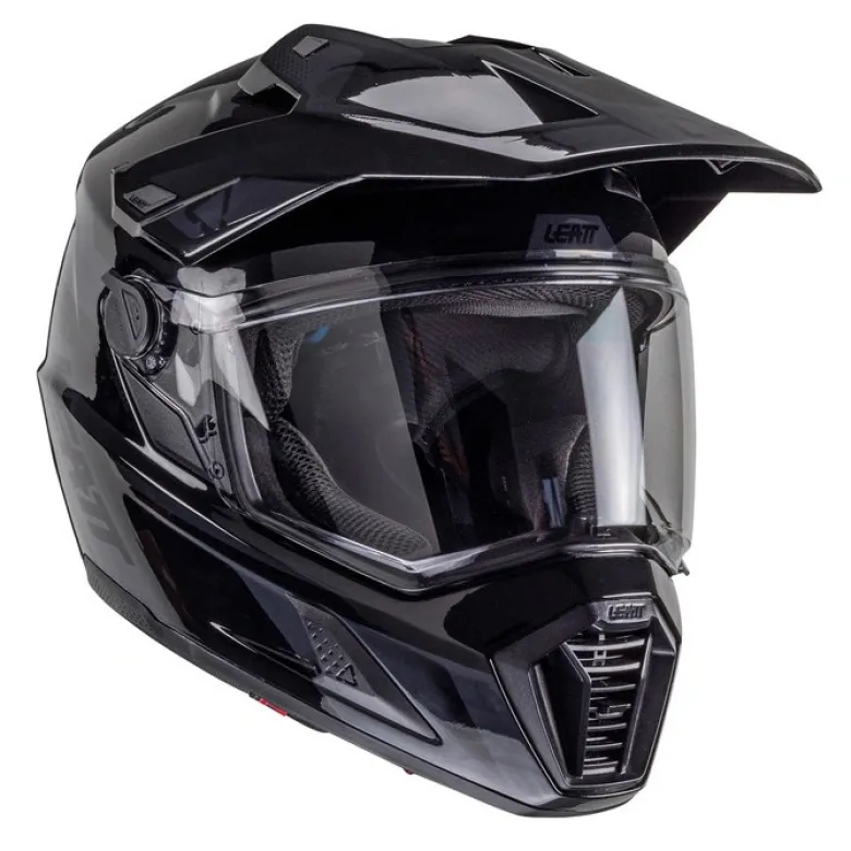 Kask cross z goglami LEATT KIT ADV 8.5 V25 STEALTH czarny