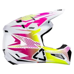 Kask cross z goglami LEATT KIT MOTO 3.5 STORM PINK różowy