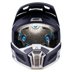 Kask cross z goglami LEATT KIT MOTO 3.5 BLUE niebieski
