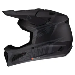 Kask cross z goglami LEATT KIT MOTO 3.5 V25 STEALTH czarny