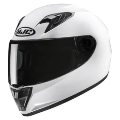 Kask dziecięcy integralny HJC Y10 SOLID PEARL WHITE biały