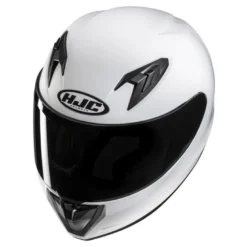 Kask dziecięcy integralny HJC Y10 SOLID PEARL WHITE biały
