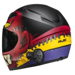 Kask dziecięcy integralny HJC Y10 FRANK RED/BLACK czerwony czarny