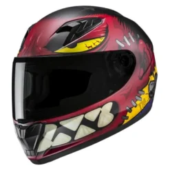 Kask dziecięcy integralny HJC Y10 FRANK RED/BLACK czerwony czarny