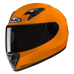 Kask dziecięcy integralny HJC Y10 SOLID ORANGE TRAMONTO pomarańczowy
