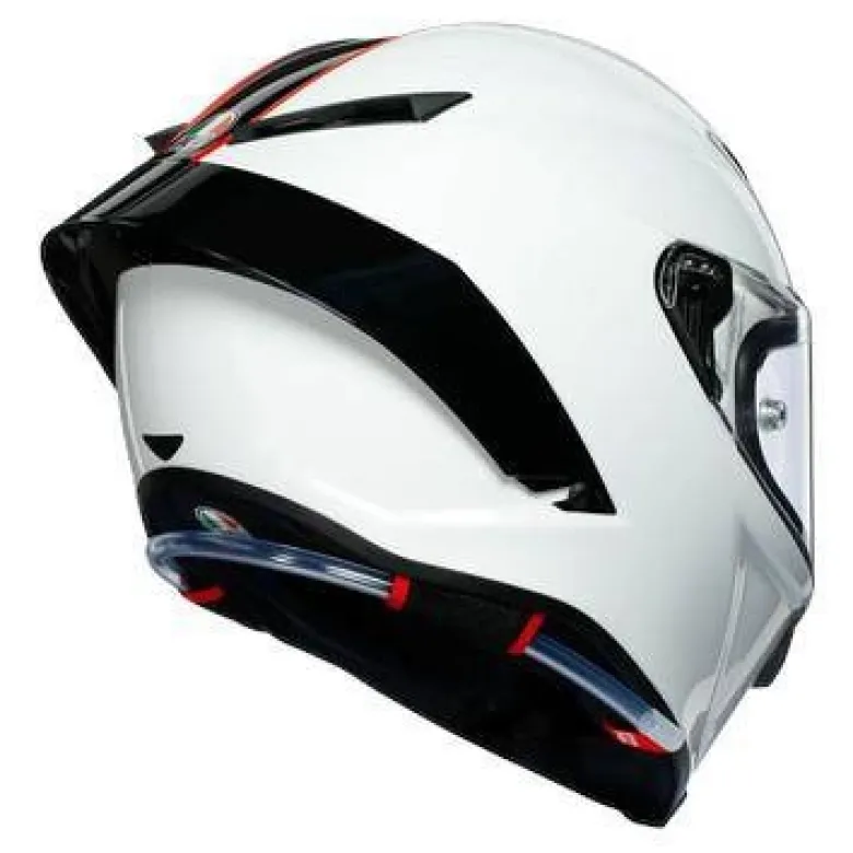 Kask integralny AGV PISTA GP RR SCUDERIA biały czerwony czarny