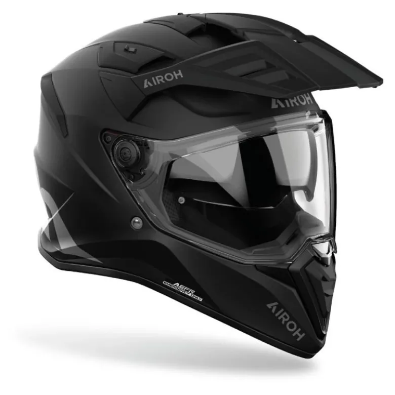 Kask integralny AIROH BANDIT COLOR BLACK MATT czarny mat