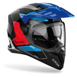 Kask integralny AIROH BANDIT TUNE BLUE/RED GLOSS niebieski czerwony czarny