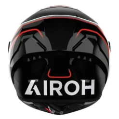 Kask integralny AIROH CONNOR MASKER GLOSS czarny szary biały czerwony