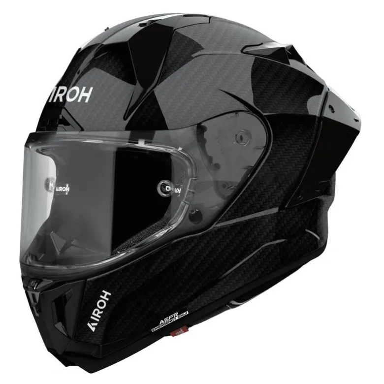Kask integralny AIROH GP800 CARBON GLOSS czarny