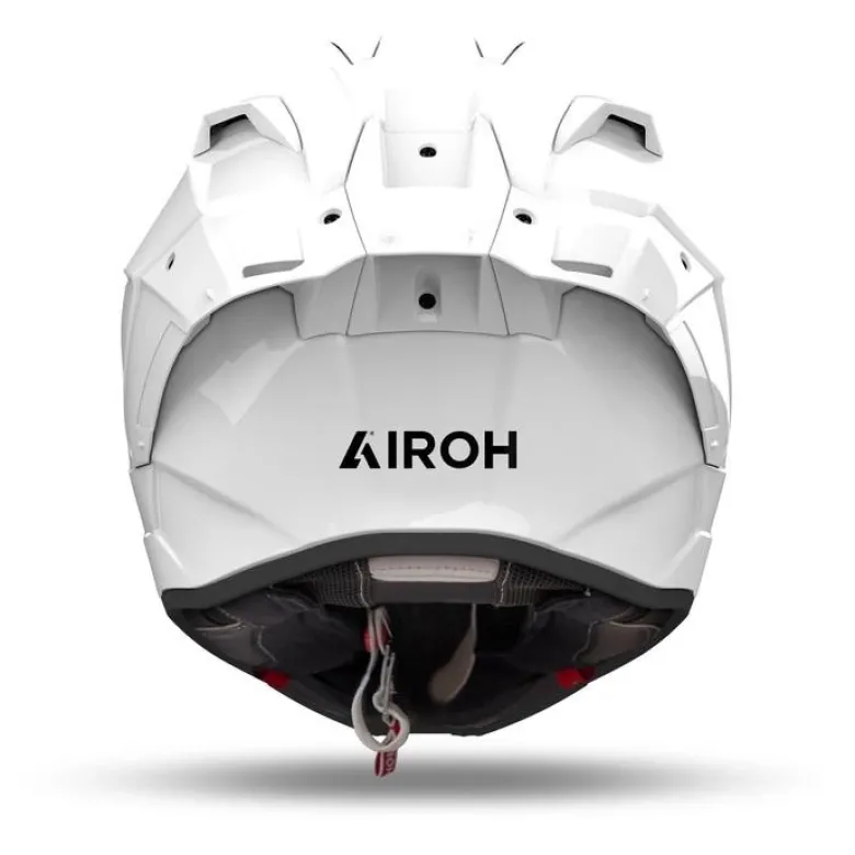 Kask integralny AIROH GP800 COLOR WHITE GLOSS biały