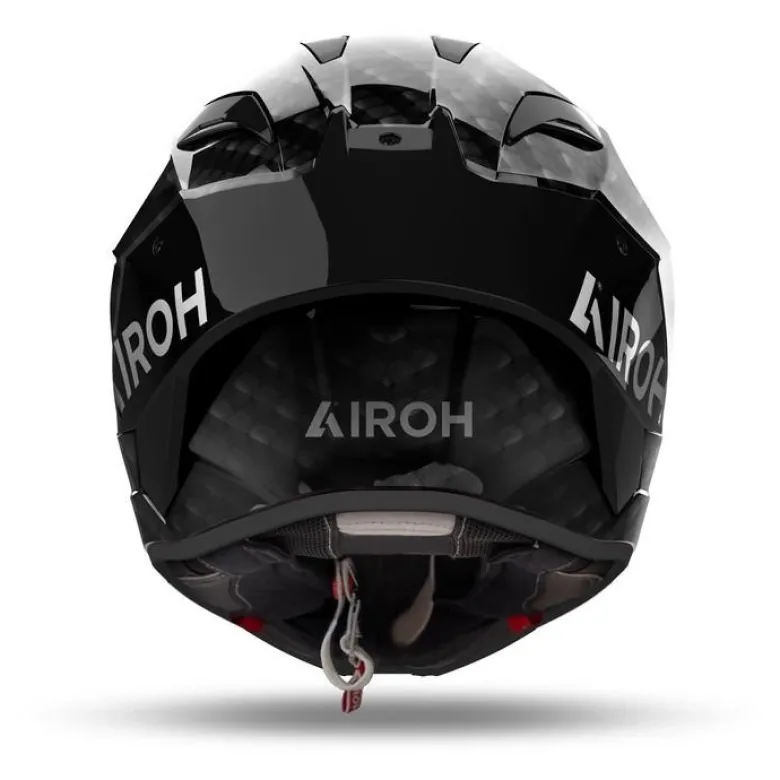 Kask integralny AIROH GP800 FIM CARBON BLACK GLOSS czarny