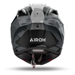 Kask integralny AIROH GP800 MASTER METALLIC GLOSS szary czarny