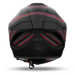Kask integralny AIROH MATRYX SENTINEL RED MATT czerwony szary czarny