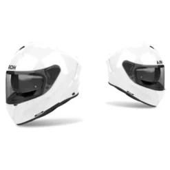 Kask integralny AIROH SPARK 2 COLOR WHITE GLOSS biały